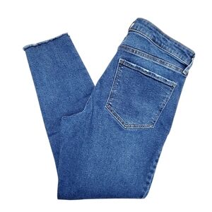 Old Navy Rockstar Super Skinny Jeans Women’s 12 Mid-Rise Dark Wash Stretch